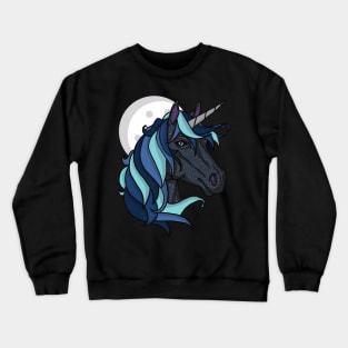 Midnight Unicorn Crewneck Sweatshirt